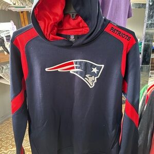 Patriots Navy and Red Men's Sweater